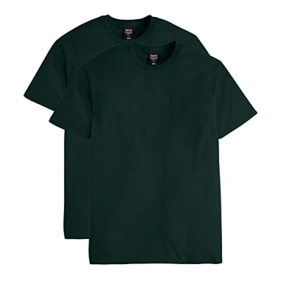 Image of Hanes Men&#039;s fashion t shirts, Deep Forest, S UK