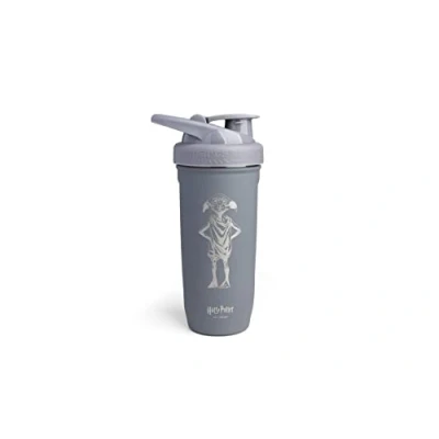 Image of Smart Shake Reforce Stainless Steel Harry Potter Dobby Shaker Bottle 900 ML ,30oz Light Weight Resistance Sports With A Soft Lid, Leakproof, BPA Free &amp; DEHP