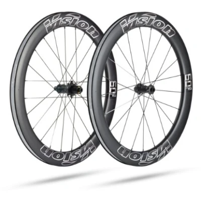 Image of Vision Metron 60 SL Disc Silver Edition Tubeless Ready Carbon Road Wheelset