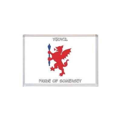 Image of Yeovil Pride of Somerset County Flag Jumbo Fridge Magnet