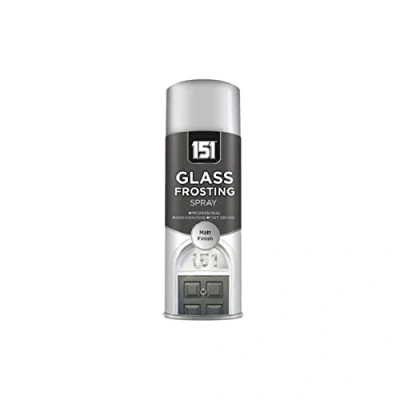 Image of PNJB, Window Glass Frosting Privacy Spray Paint Decorative Bath Window, Frosted Spray, Door Security, &amp; Decor, (400ml), (1 Pcs)