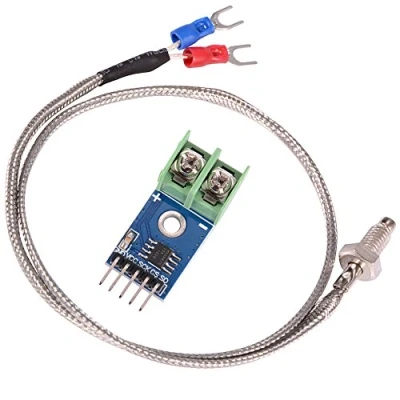 Image of MAX6675 Module Mini Board with SPI Interface + K Type Thermocouple Temperature Sensor 0 1024C for Thermocouple, Arduino