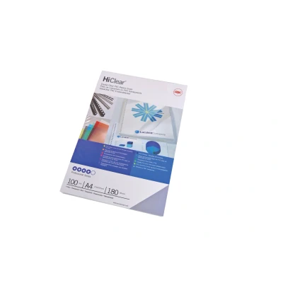 Image of GBC CF121880 HiClear Binding Cover A3 180 Micron Pack of 100
