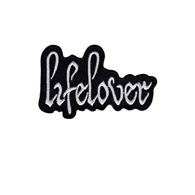 Image of Lifelover Metal Band Patch Badge Embroidered Iron on Applique Souvenir Accessory