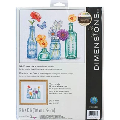 Image of Dimensions Counted Cross Stitch Kit, Aida, Multicolor