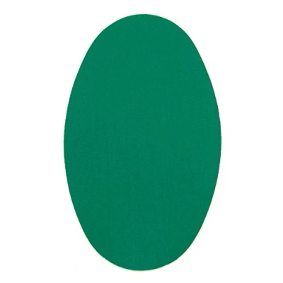 Image of Haberdashery Online 6 Piece Billiard Green Knee Patches, Iron on Pads for Clothes Protection &amp; Repair, Ideal Trousers, Jackets, Sweaters, Shirts, 16x10 cm, Material: