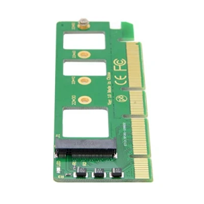 Image of Cablecc NGFF M Key NVME AHCI SSD to PCI E 3.0 16x x4 Adapter for XP941 SM951 PM951 A110 m6e 960 EVO