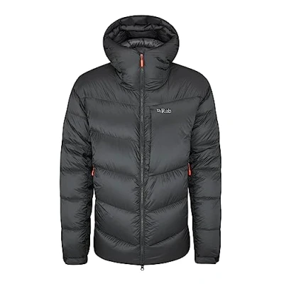 Image of Rab Men&#039;s Positron Pro Down Jacket for Climbing &amp; Mountaineering Black Small