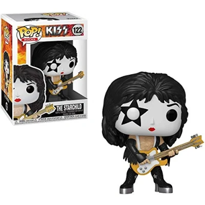Image of Funko POP! Rocks: KISS The Starchild Collectable Vinyl Figure Gift Idea Official Merchandise Toys for Kids &amp; Adults Music Fans Model Collectors and Display