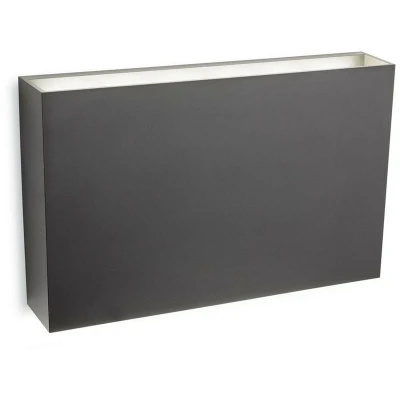 Image of Midas Outdoor Integrated LED Up Down Light Graphite IP65