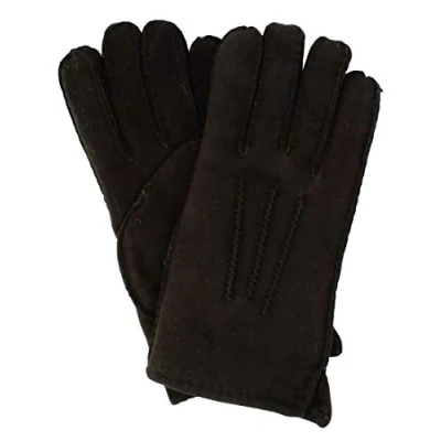 Image of Simons Leather Ladies Black 100% Sheepskin Gloves (L)