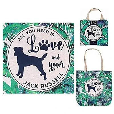 Image of Doggy Style Eco Shopper Shopping Bag/Shopper Bag/Reusable Bag/Tote Bag (Jack Russell)