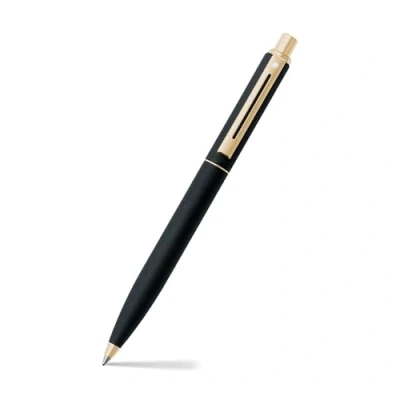Image of Sheaffer Sentinel Ballpoint Pen Matt Black Gold Trim