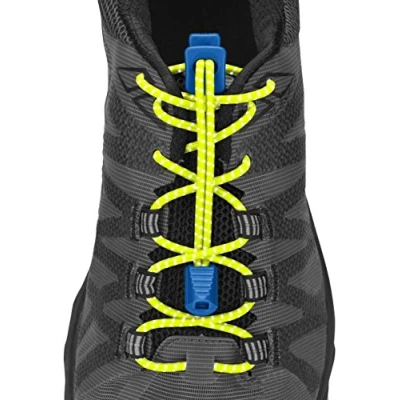 Image of Nathan Unisex&#039;s Run Laces, Reflective Safety Yellow, One Size
