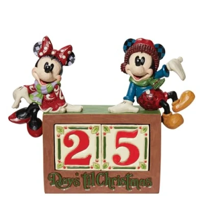 Image of Disney Traditions The Christmas Countdown Figurine