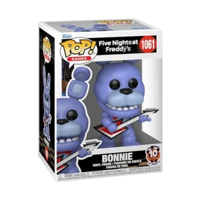 Image of Funko POP! Games: Five Night&#039;s At Freddy&#039;s Bonnie the Rabbit Nights Collectable Vinyl Figure Gift Idea Official Merchandise Toys for Kids &amp; Adults Anime Fans