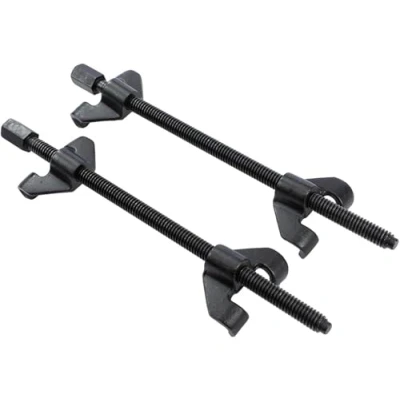 Image of Autojack 2 Pack Coil Spring Compressor Kit 380mm Heavy Duty Universal Auto Suspension Clamp Clamping Tool