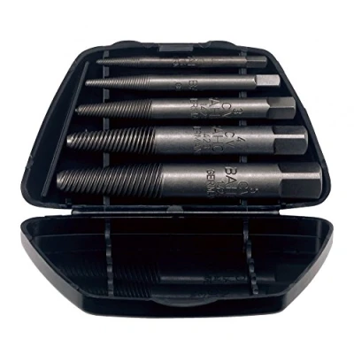 Image of Bahco 1435/5 BH1435/5 Stud Extractors Set for M4 M18, Grey