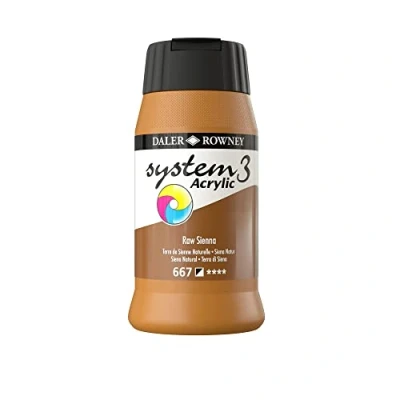 Image of SYSTEM3 500ML RAW SIENNA