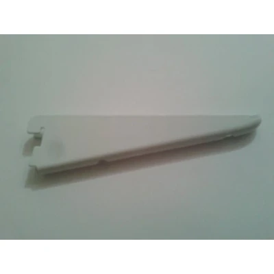 Image of Pack of 10 Twin Double Slot Shelving Brackets Size 220mm