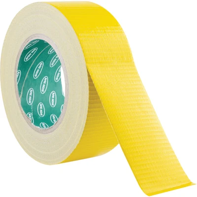 Image of Avon Yellow Polyethylene Cloth Tape 50mm x 50m