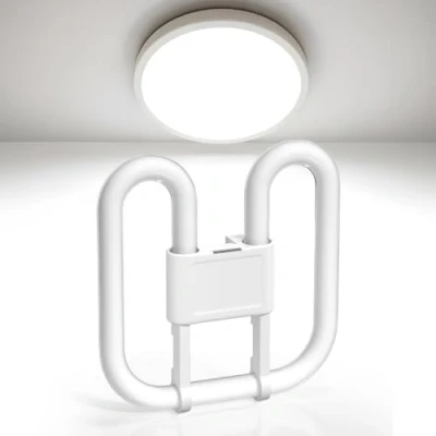 Image of BrightArk GR10Q 4 PIN 16W Compact Fluorescent Lamp Non Dimmable Cold White 6500K, Recessed Ceiling Light, CFL Light Bulb, Low Energy Suitable for Indoor Stair Corridors, Halls,1 Pack
