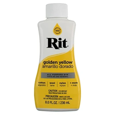 Image of Rit Purpose Liquid Dye, Yellow, 236ml