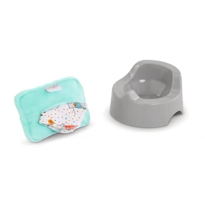 Image of Corolle 9000110750 Ma Premiere Poupee Potty Towel Dispenser for All 30 36 cm Baby Dolls from 18 Months