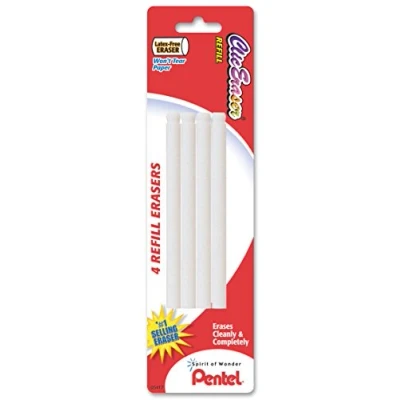 Image of Pentel® Clic Eraser™ Refills, 3 1/2&quot;, White, Pack Of 4