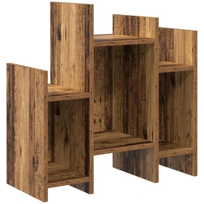 Image of vidaXL Side Cabinet Old wood 60 x 26 cm Engineered