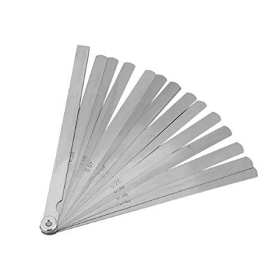 Image of Feeler Gauge 200mm Stainless Steel Ruler Welding Inspection Tool