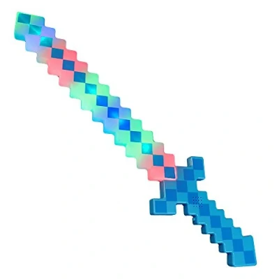 Image of The Glowhouse LED Flashing Diamond Pixel Sword