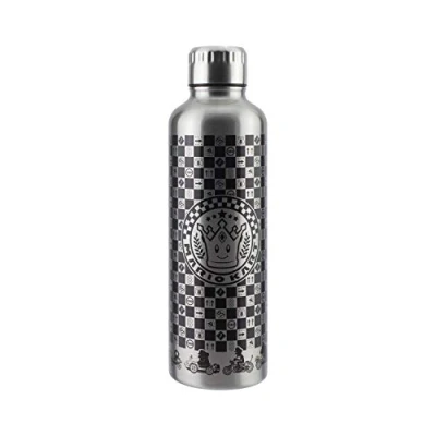 Image of Paladone Mario Kart Metal Water Bottle, Gray