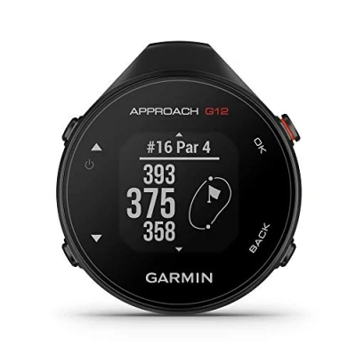 Image of Garmin Approach G12, Clip on Golf GPS Rangefinder, 42k+ Preloaded Courses, 010 02555 00
