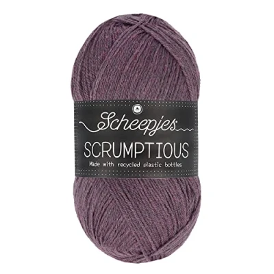 Image of Scheepjes Scrumptious 347 Chocolate Raspberry Bavarois Yarn 1x100g