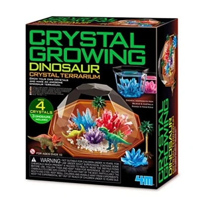 Image of 4M 403926 Dino Crystal Terrarium, Mixed Colours