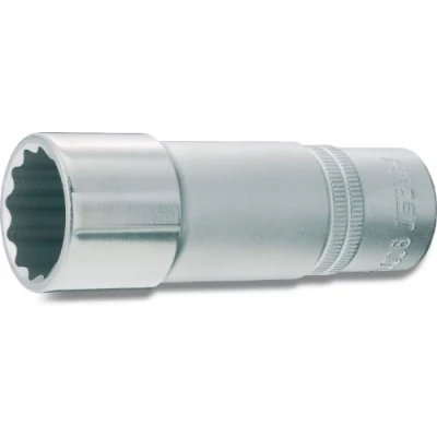 Image of Hazet 1/2 Inch 16 mm Bi Hex Socket Wrench Insert Silver