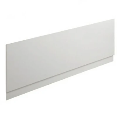 Image of Milano White 1700mm Straight Bath Front Panel
