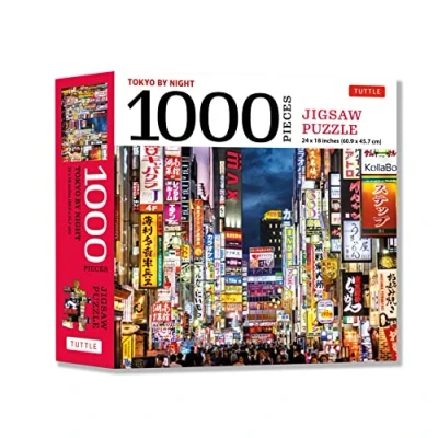 Image of Tokyo by Night Jigsaw Puzzle