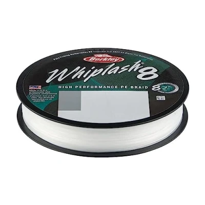 Image of Berkley Whiplash 8 Braided line Crystal 0.08mm / 12.9kg (300m) fishing