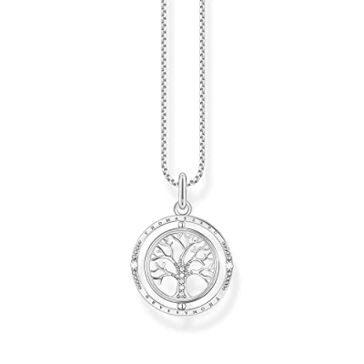 Image of Thomas Sabo Women Necklace Tree of Love Silver 925 Sterling Silver, Blackened KE2148 643 14