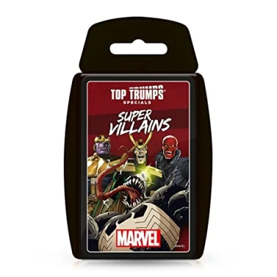 Image of Top Trumps Specials Marvel Super Villains Card Game, Red, WM01074 EN1 6