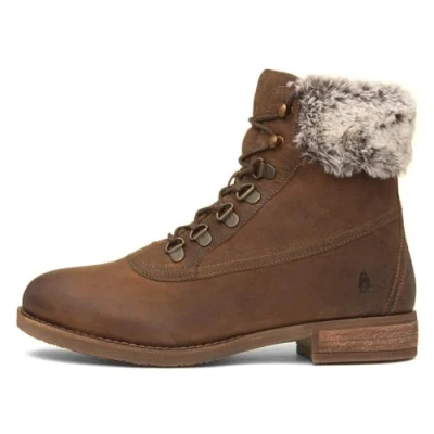Image of Hush Puppies Women&#039;s Effie Fashion Boot, Brown, 8 UK