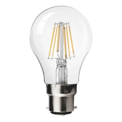 Image of Ener J LED Bulb 6W GLS A60 Filament Lamp B22 2700K