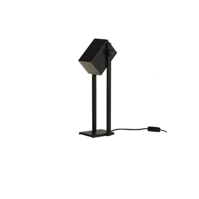 Image of FRANDSEN table lamp BF Quadro, black, height 45 cm, metal