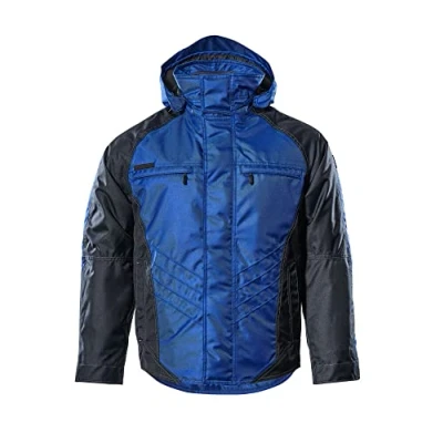 Image of Mascot 12035 211 11010 Frankfurt Unique Quilted Fleece Lining Waterproof Winter Jacket, Size XL, Royal/Dark Navy