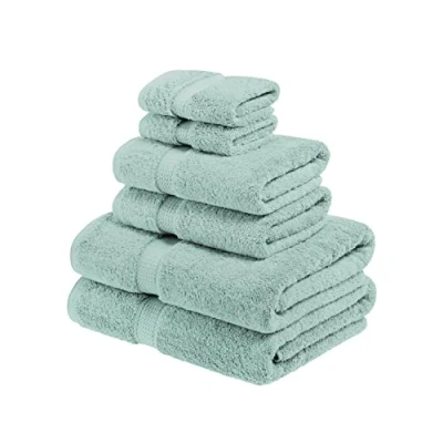 Image of Home City, 100% Cotton, Towel Set, Seafoam
