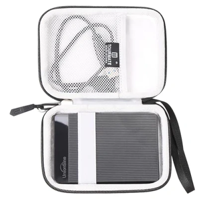 Image of Tourmate Storage Case for UnionSine 250GB 2.5&quot; Portable External Hard Drive, Protective Carrying Bag (Only Case)