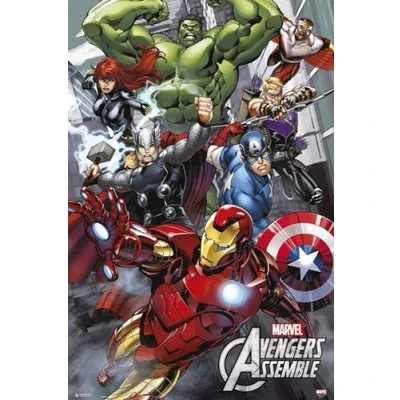 Image of Grupo Erik Marvel Avengers Poster 61 x 91.5cm
