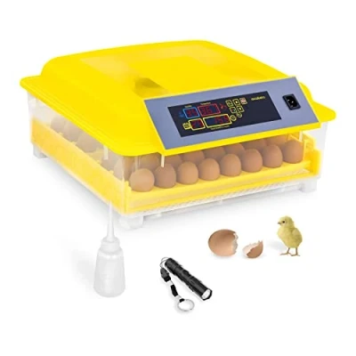 Image of Incubato Egg Incubator Hatcher IN 48DDI (48 Eggs, Incl. Candler and Water Dispenser, Fully Automatic, Intelligent temperature control, 90 W)